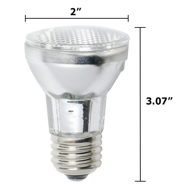 BulbAmerica 60w 120v NFL30 PAR16 Narrow Flood Halogen Light Bulb Fashion - Image 2