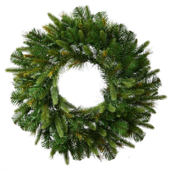Vickerman 60in. Green 576 Tips Wreath For Sale