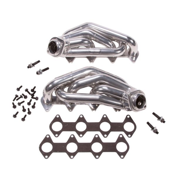 BBK 05-10 Mustang 4.6 GT Shorty Tuned Length Exhaust Headers - 1-5 8 Silver Ceramic Discount - Image 3