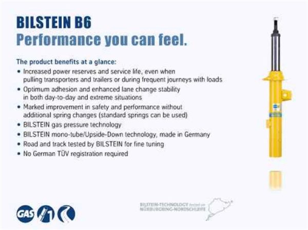 Bilstein B6 91-95 Spartan K Series Mountain Master Front Monotube Shock Absorber on Sale - Image 2