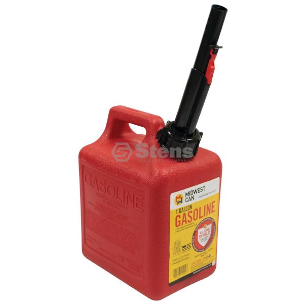 Stens 765-518 1 Gallon Plastic Gasoline Fuel Can Online
